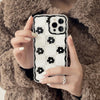 black and white plaid iphone case boogzel apparel