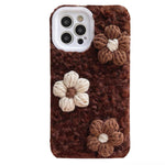 daisy brown crochet iphone case boogzel apparel