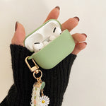 green airpods case with chain boogzel apparel