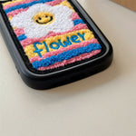 flower fuzzy iphone case boogzel apparel