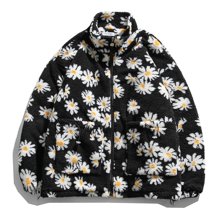 aesthetic daisy jacket boogzel apparel