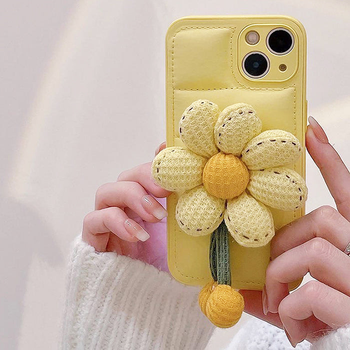 daisy crochet iphone case boogzel apparel