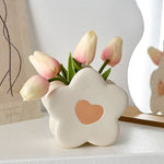 Danish Pastel Ceramic Flower Vase boogzel clothing