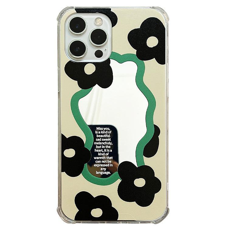 flower mirror iphone case boogzel apparel
