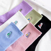 dino embroidery socks boogzel apparel