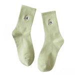 dinosaur embroidery socks boogzel apparel