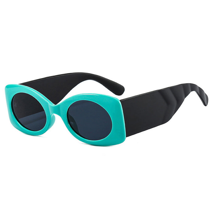 oval wide sunglasses boogzel apparel