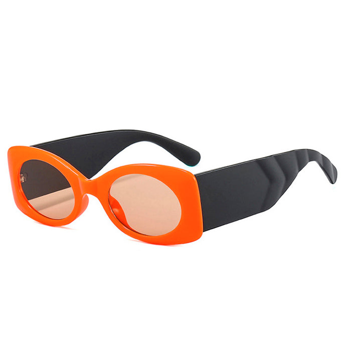 oval thick sunglasses boogzel apparel