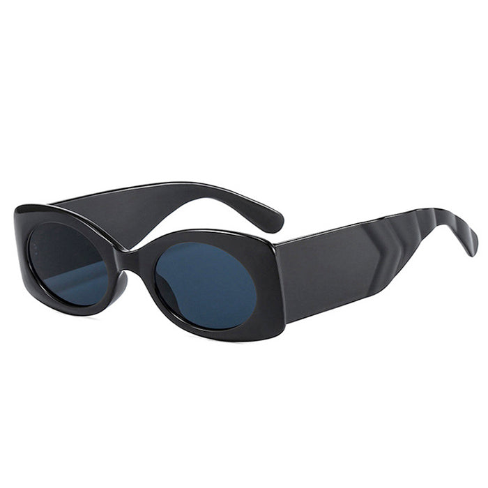 black oval oversized sunglasses shop
