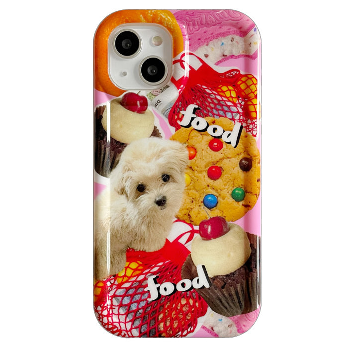 dog desserts iphone case boogzel apparel