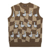 duck knitted vest boogzel apparel