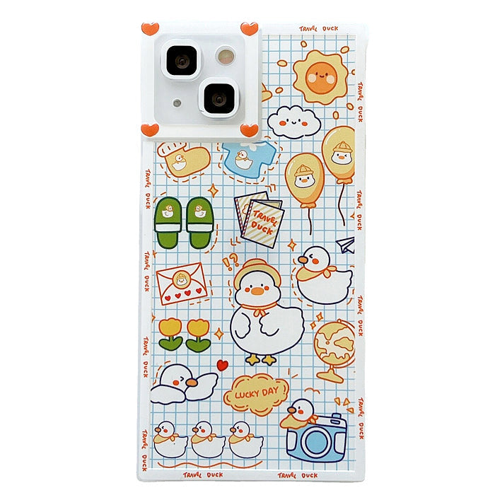 aesthetic duck iphone case boogzel apparel