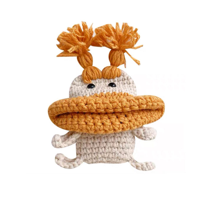 duck crochet airpods case boogzel apparel