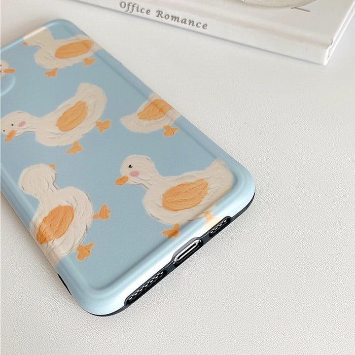 duck print iphone case boogzel apparel