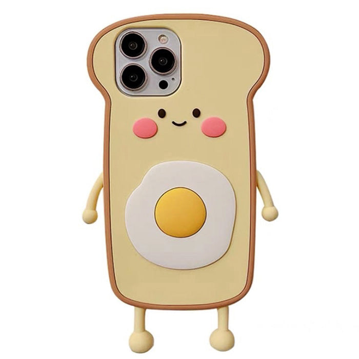 egg toast iphone case boogzel apparel