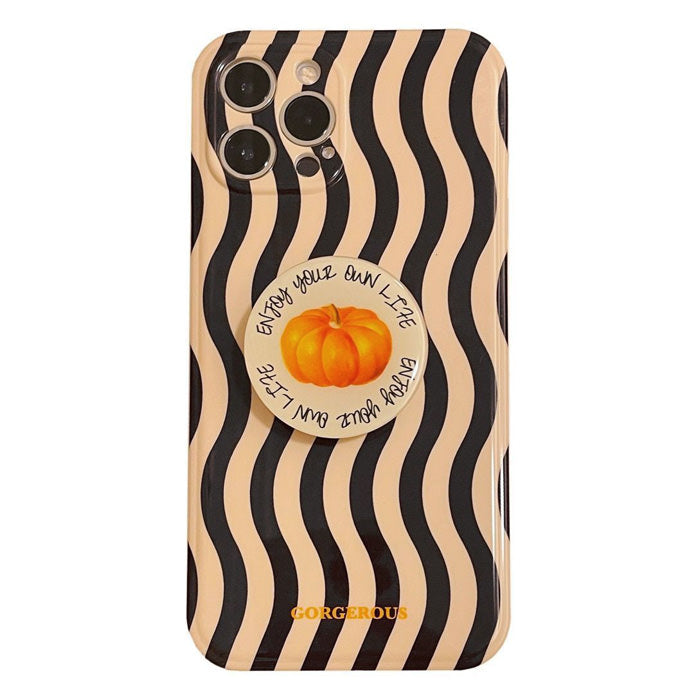 pumpkin aesthetic phone case boogzel apparel