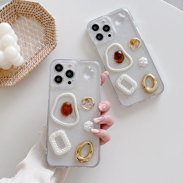 epoxy crystal phone case boogzel apparel