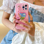pink heart graphic iphone case shop