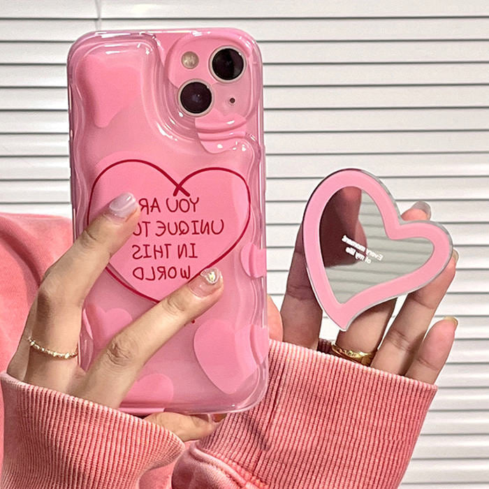 heart holder iphone case boogzel apparel