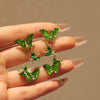 Fairy-Butterfly-Green-Earrings