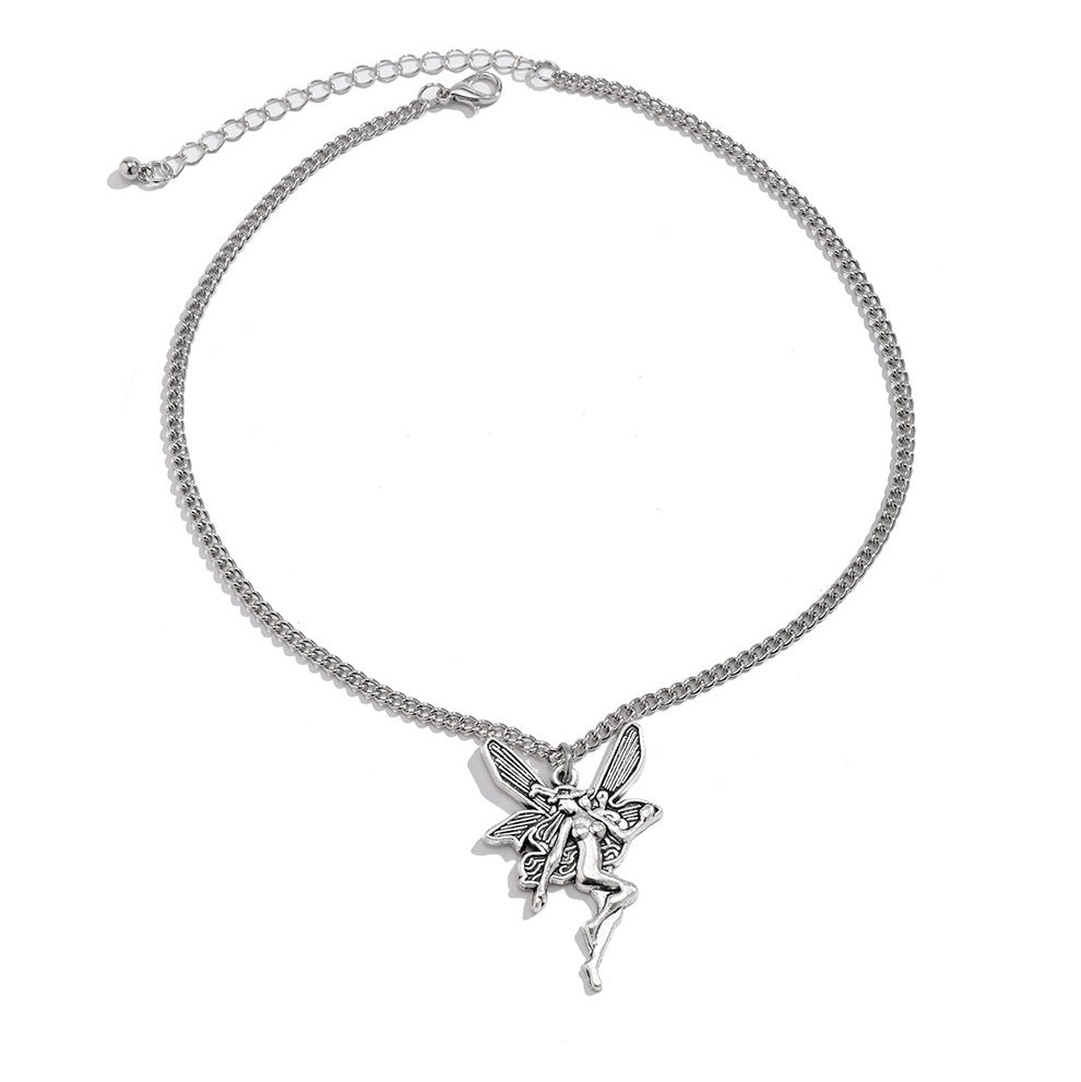 Fairy Aesthetic Pendant Necklace - Boogzel Clothing