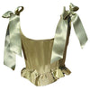 bow satin corset top boogzel apparel