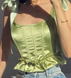 green corset top boogzel apparel