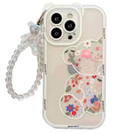 floral bear iphone case boogzel apparel