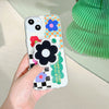 flower checkered iphone case boogzel apparel