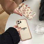 aesthetic leopard iphone case boogzel apparel