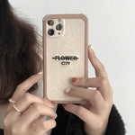 aesthetic beige iphone case boogzel apparel