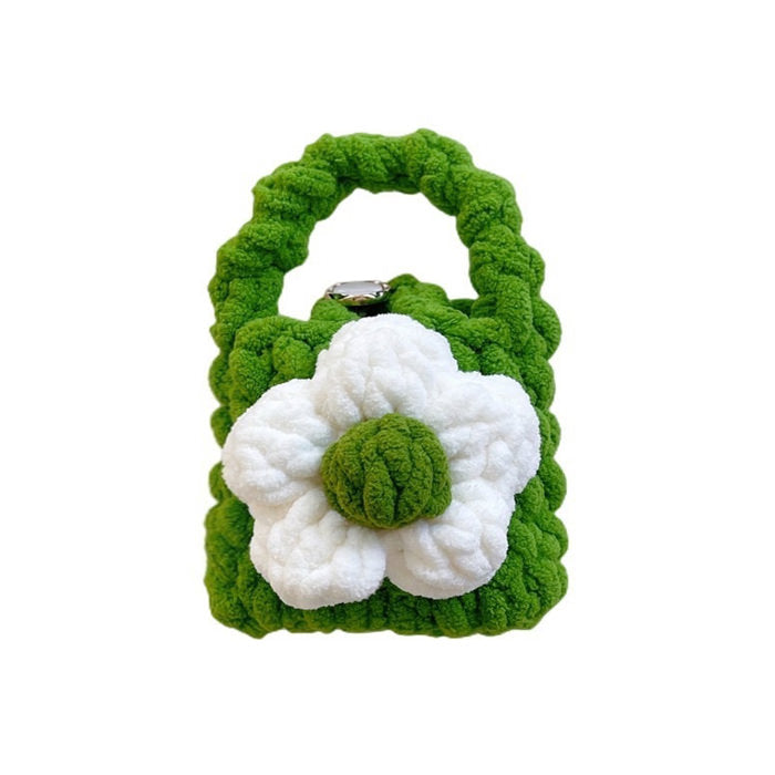 flower crochet airpods case boogzel apparel