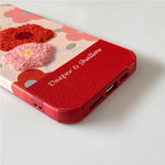 red flower iphone case boogzel apparel