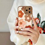 aesthetic flowers iphone case boogzel apparel