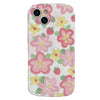 flowers and strawberry iphone case boogzel apparel