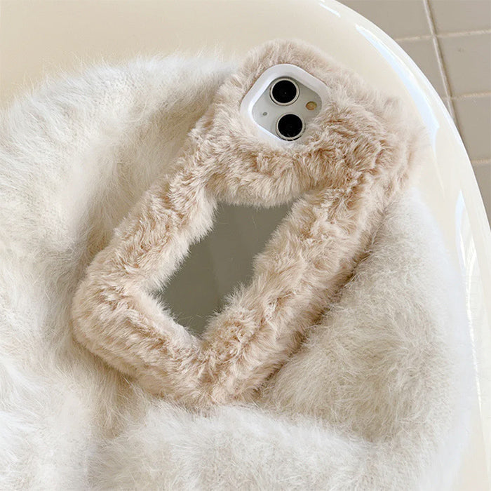 fluffy mirror iphone case boogzel apparel