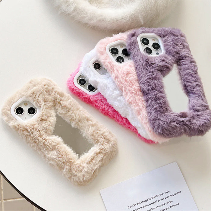 fluffy aesthetic iphone case boogzel apparel