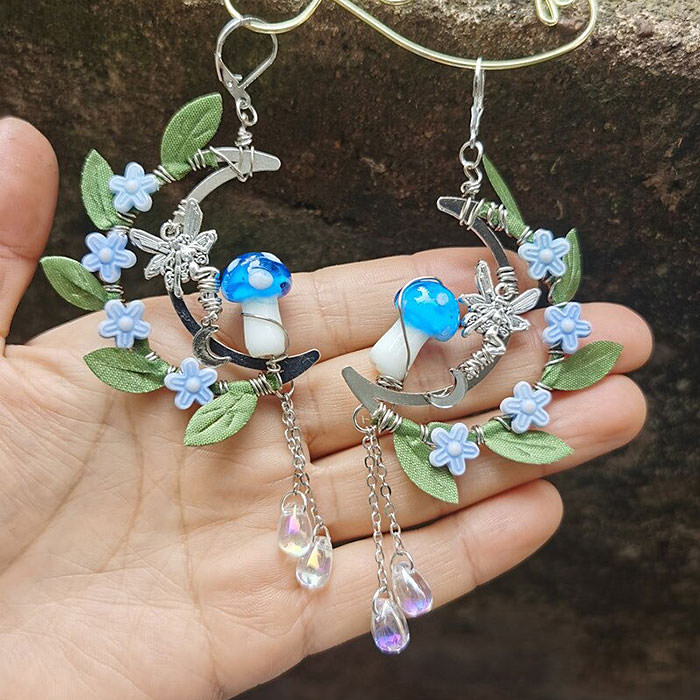 Forest Fairy Earrings boogzel apparel