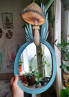 Forest Mushroom Wooden Mirror boogzel apparel 