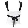French Maid Satin Top