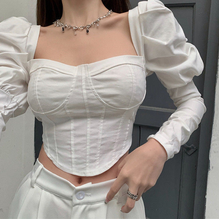 summer corset top boogzel apparel