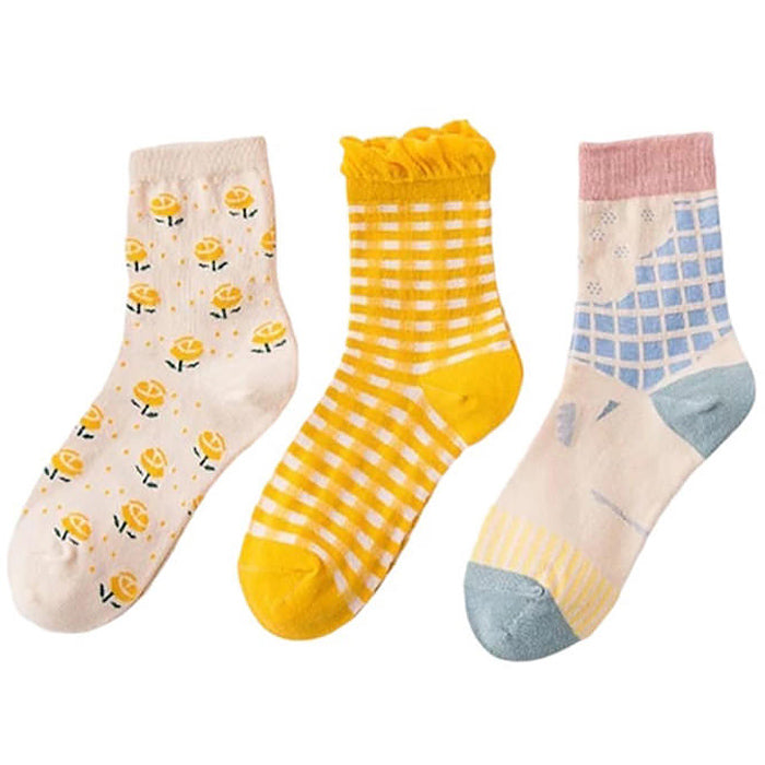 floral print set socks boogzel apparel