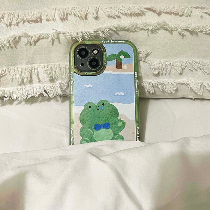 frog phone case boogzel apparel