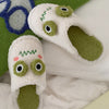 frog fuzzy slippers boogzel apparel