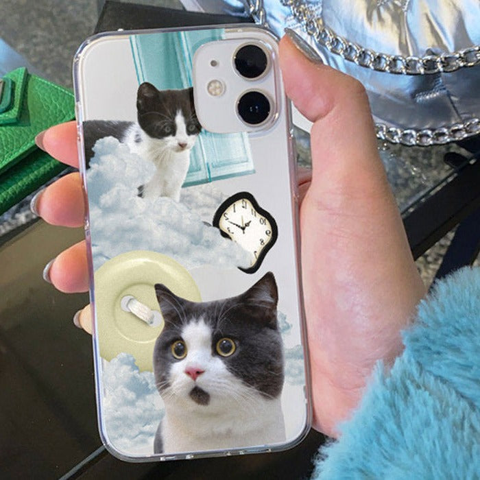 funny cat iphone case boogzel apparel