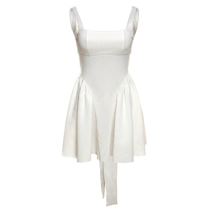 Garden Of Envy Back-Tie Milkmaid Dress - Boogzel Clothing