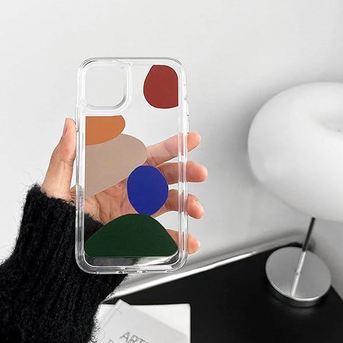 aesthetic geometric iphone case boogzel apparel