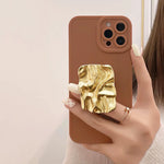 aesthetic brown iphone case boogzel apparel