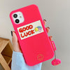 good luck pink iphone case boogzel apparel