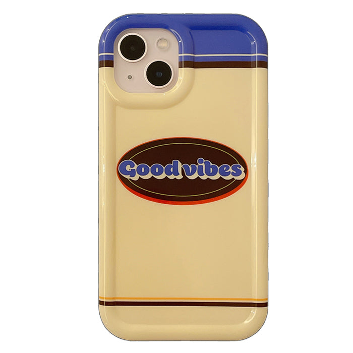 good vibes aesthetic iphone case boogzel apparel